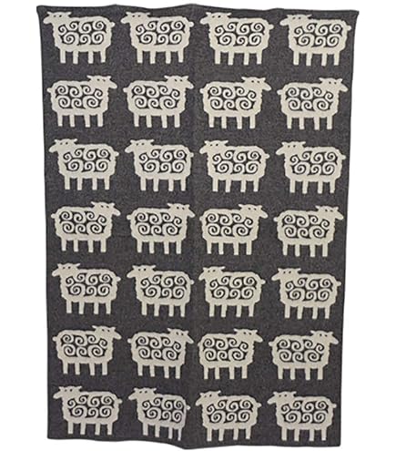 Amazon｜[クリッパン]KLIPPAN ウールブランケット 130x180 ZEBRA